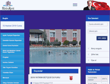 Tablet Screenshot of goksumetrokent.com
